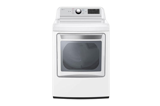 Lg 7.3 cu. ft. Ultra Large Capacity Smart wi-fi Enabled Rear Control Electric Dryer with EasyLoad™ Door