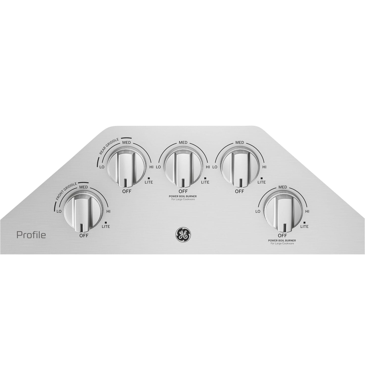 PGP7036SLSS GE Profile™ 36" Built-In Gas Cooktop with Five Burners