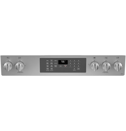 JGS760SPSS GE® 30" Slide-In Front-Control Convection Gas Range with No Preheat Air Fry