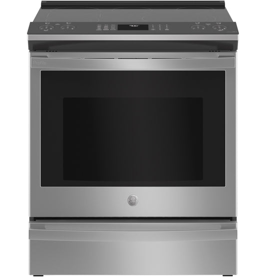 PSS93YPFS GE Profile™ 30" Smart Slide-In Electric Convection Fingerprint Resistant Range with No Preheat Air Fry