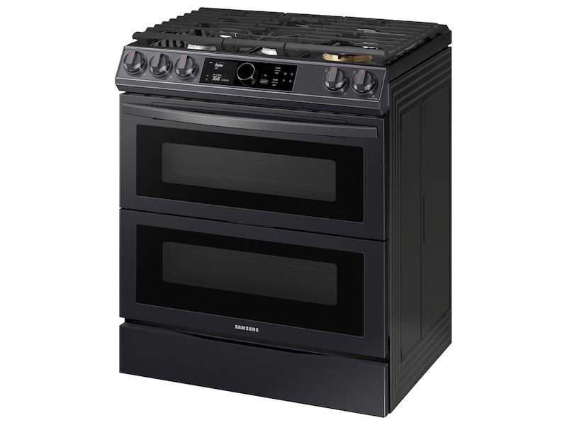 Samsung 6.0 cu ft. Smart Slide-in Gas Range with Flex Duo™, Smart Dial