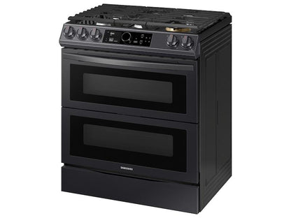 Samsung 6.0 cu ft. Smart Slide-in Gas Range with Flex Duo™, Smart Dial
