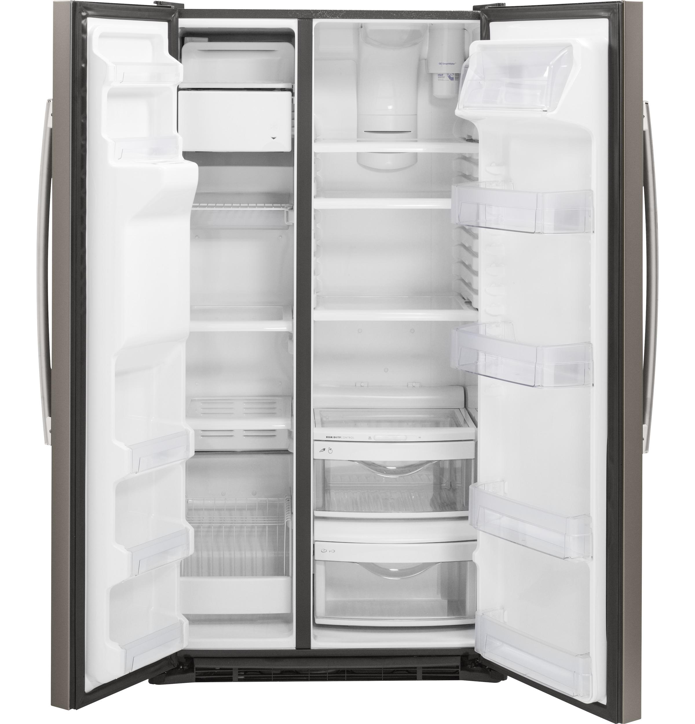 GE® 21.9 Cu. Ft. Counter-Depth Side-By-Side Refrigerator