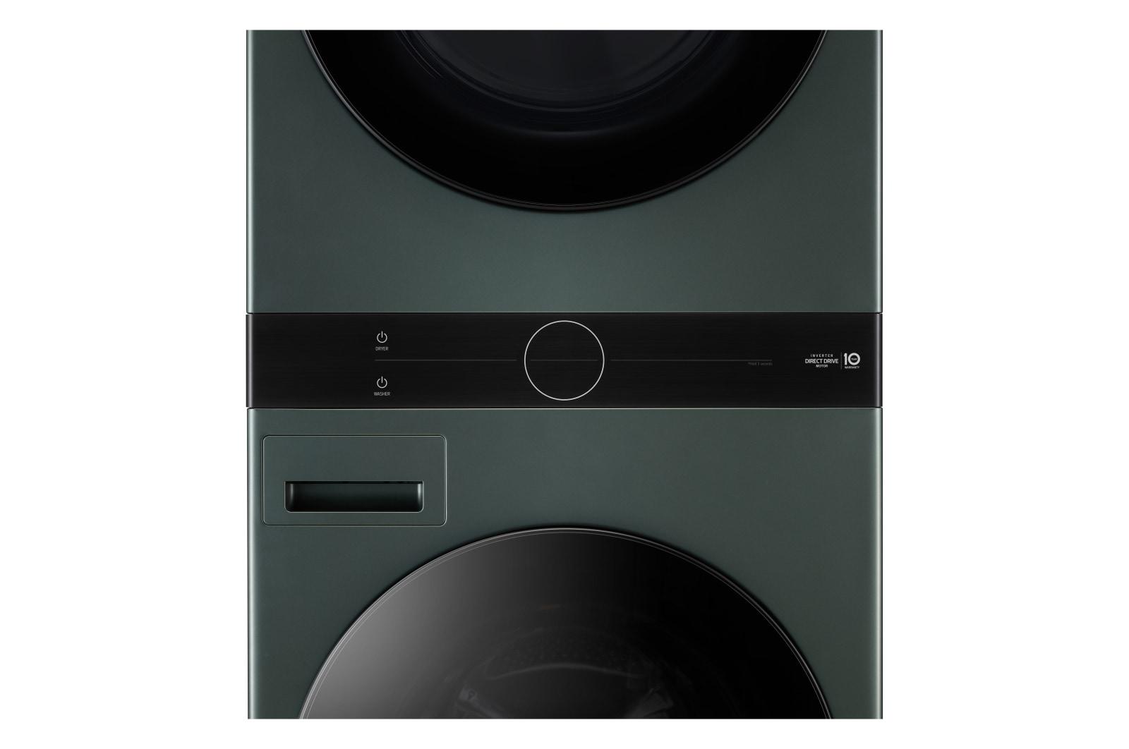 Lg Single Unit Front Load LG WashTower™ with Center Control™ 4.5 cu. ft. Washer and 7.4 cu. ft. Electric Dryer