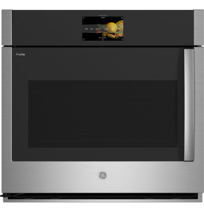 PTS700LSNSS GE Profile™ 30" Smart Built-In Convection Single Wall Oven with Left-Hand Side-Swing Doors