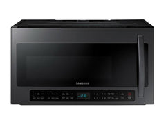 Samsung 2.1 cu. ft. Over-the-Range Microwave with Sensor Cooking in Fingerprint Resistant Black Stainless Steel