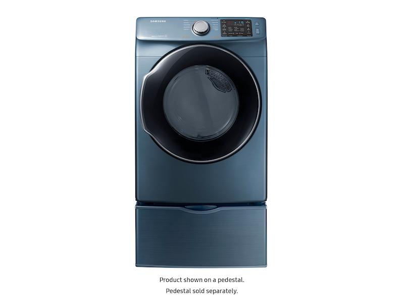 Samsung 7.5 cu. ft. Electric Dryer in Azure Blue