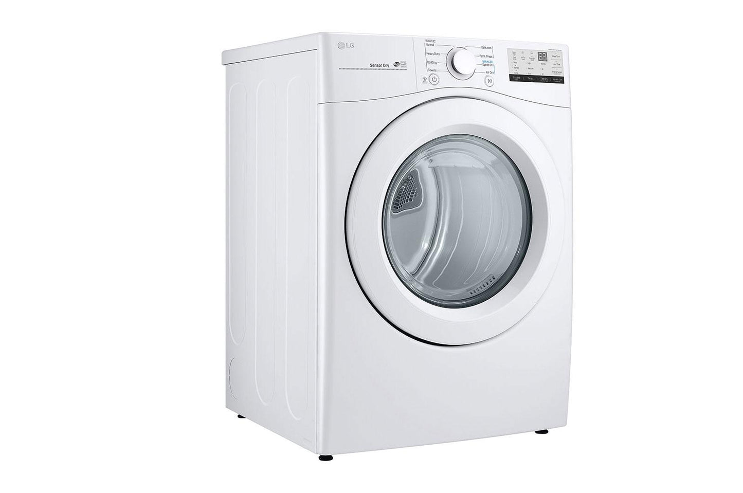 Lg DLE3400W 7.4 cu. ft. Large Capacity Electric Dryer - White