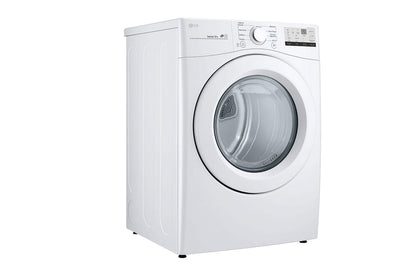 Lg DLE3400W 7.4 cu. ft. Large Capacity Electric Dryer - White