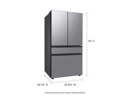 Samsung RF29BB8600AP Bespoke 4-Door French Door Refrigerator (29 cu. ft.) with Beverage Center™ (Panel Ready)
