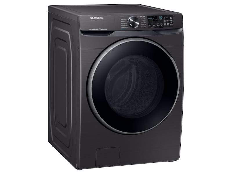 5.0 cu. ft. Extra-Large Capacity Smart Front Load Washer with Super Speed Wash in Brushed Black