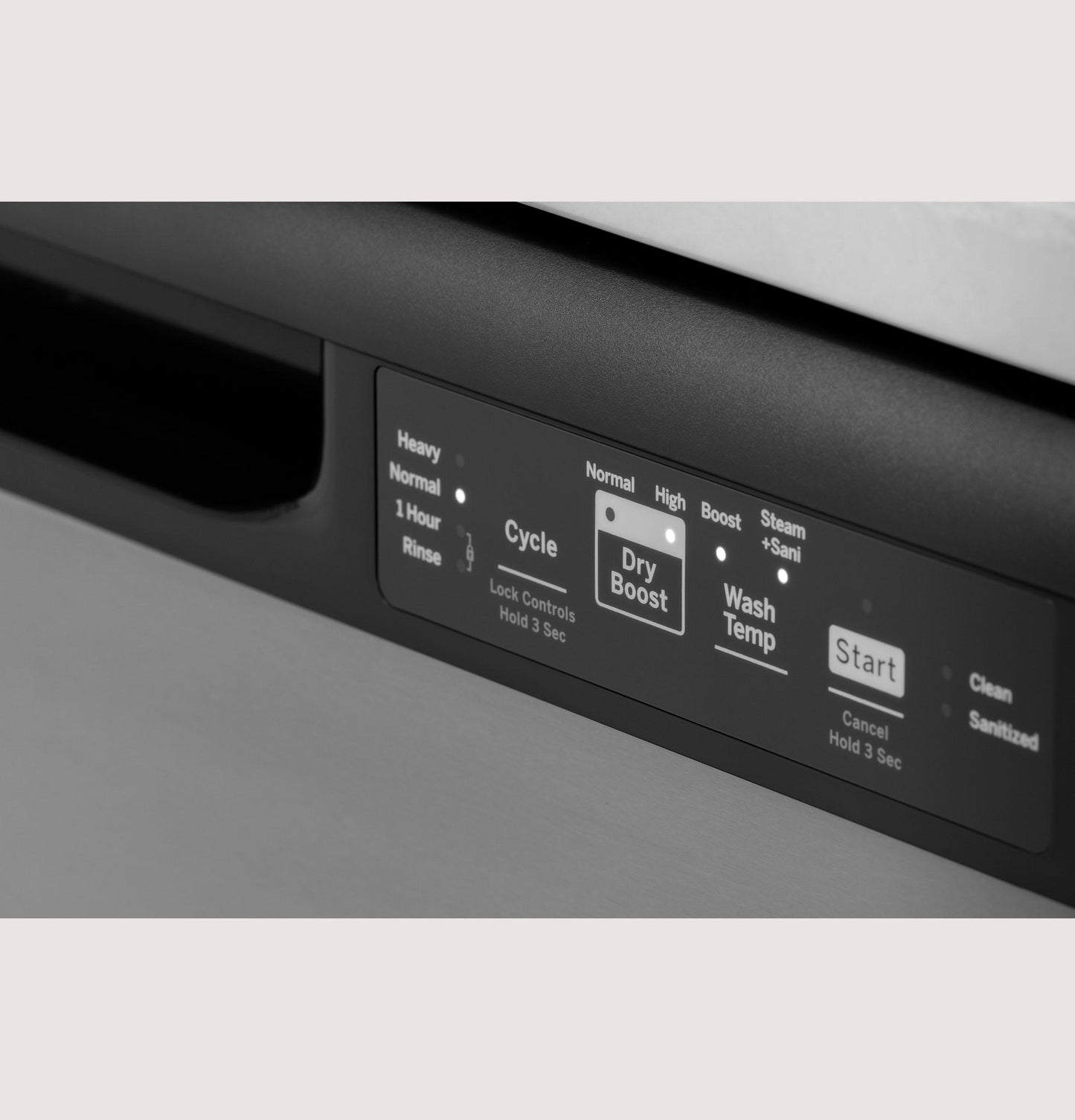 GDF535PGRCC GE® ENERGY STAR® Dishwasher with Front Controls