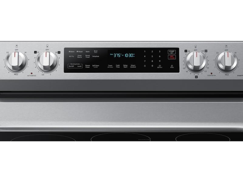 Samsung NE63A6711SS 6.3 cu. ft. Smart Freestanding Electric Range with No-Preheat Air Fry, Convection+ & Griddle in Stainless Steel