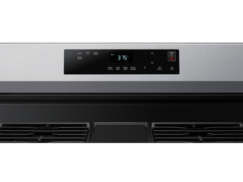 Samsung 6.0 cu. ft. Smart Freestanding Gas Range with Integrated Griddle in Stainless Steel