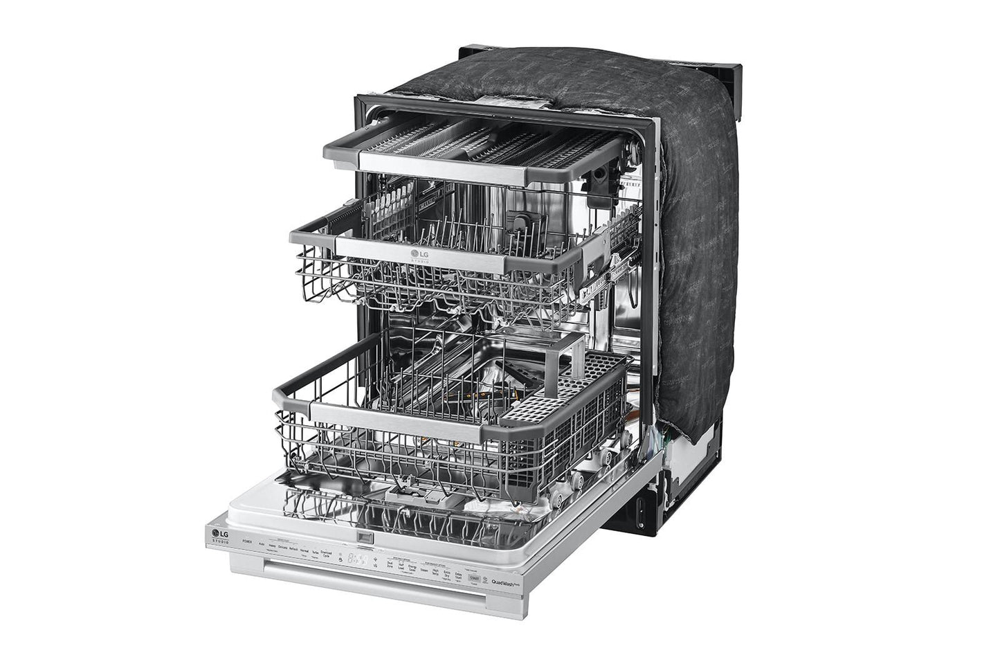 LG STUDIO Top Control Smart Dishwasher with QuadWash™ and TrueSteam®