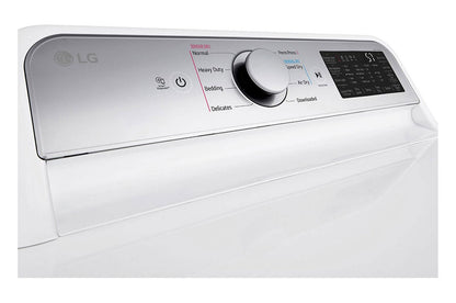 Lg 7.3 cu. ft. Ultra Large Capacity Smart wi-fi Enabled Rear Control Electric Dryer with EasyLoad™ Door