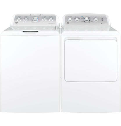 GTD45EASJWS GE® 7.2 cu. ft. Capacity aluminized alloy drum Electric Dryer with Sensor Dry