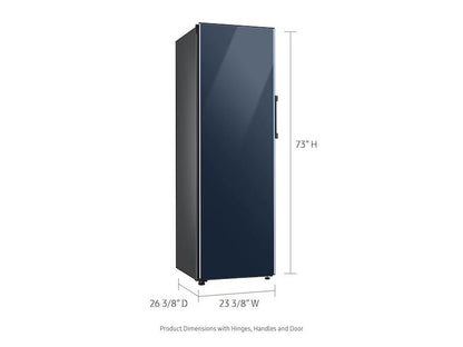 11.4 cu. Ft. Bespoke Flex Column Refrigerator with Flexible Design in Navy Glass