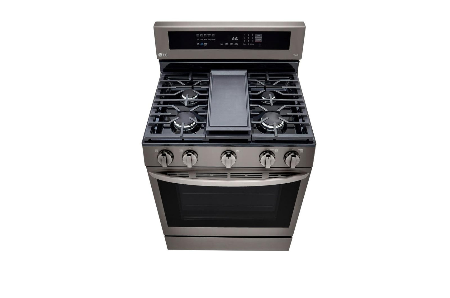 Lg LRGL5825D 5.8 cu ft. Smart Wi-Fi Enabled True Convection InstaView® Gas Range with Air Fry