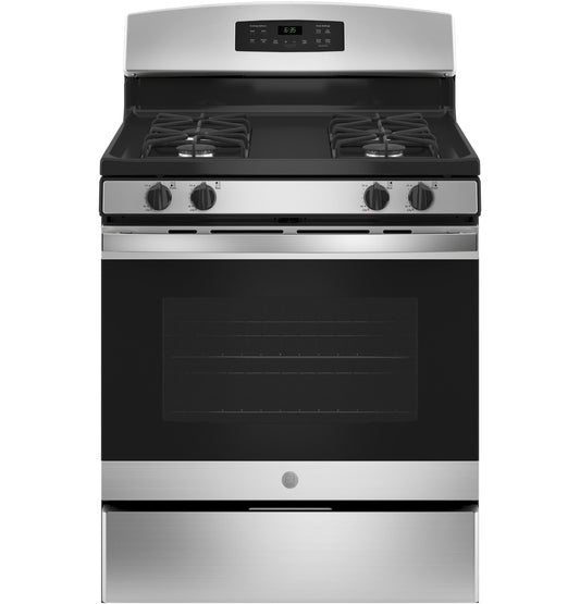JGB635REKSS GE® 30" Free-Standing Gas Range