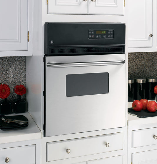 JRP20SKSS GE® 24" Electric Single Self-Cleaning Wall Oven
