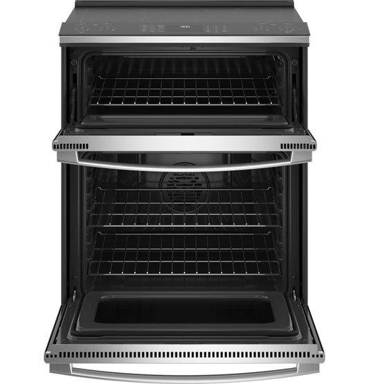 PS960YPFS GE Profile™ 30" Smart Slide-In Electric Double Oven Convection Fingerprint Resistant Range