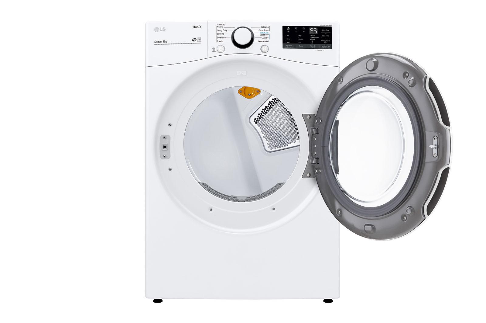 7.4 cu. ft. Ultra Large Capacity Smart wi-fi Enabled Front Load Electric Dryer with Built-In Intelligence