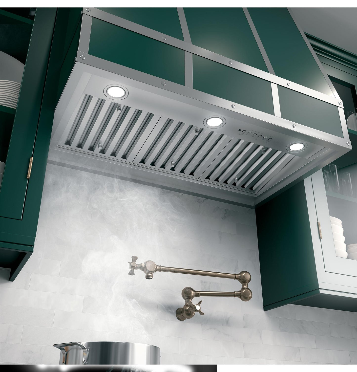Ge Appliances UVC9360SLSS 36" Smart Designer Custom Insert w/ Dimmable LED Lighting