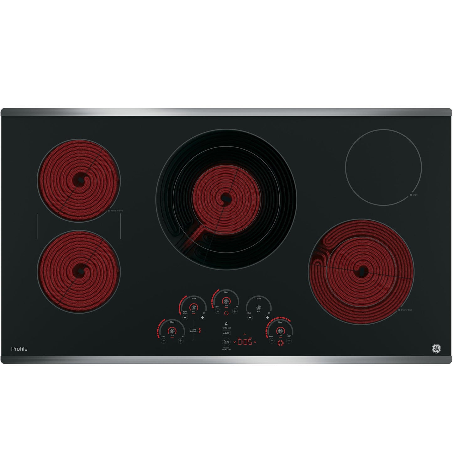GE Profile™ 36" Built-In Touch Control Cooktop
