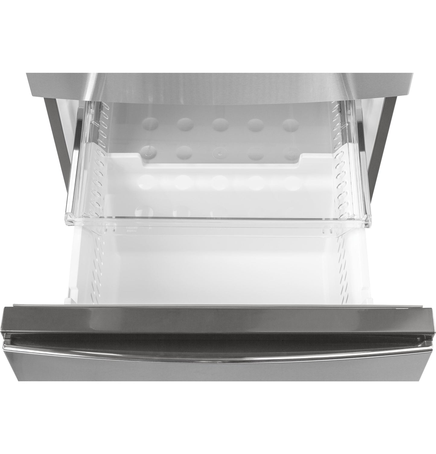 GLE12HSPSS GE® ENERGY STAR® 11.9 Cu. Ft. Bottom-Freezer Refrigerator