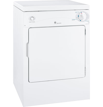 DSKP333ECWW GE Spacemaker® 120V 3.6 cu. ft. Capacity Portable Electric Dryer