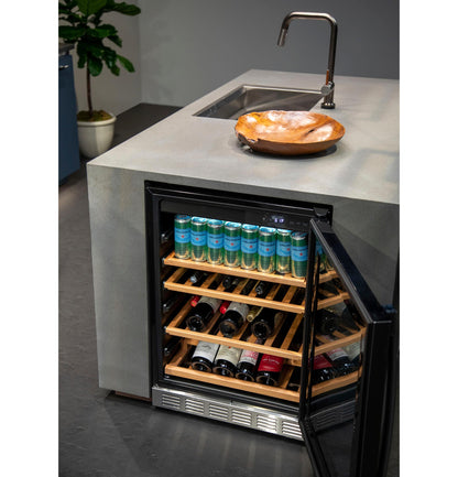 PVS06BSPSS GE Profile™ 155-Can or 52-Bottle Beverage Center