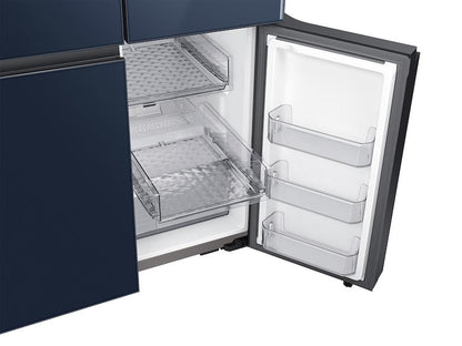 Samsung RF29A967541 Bespoke 4-Door Flex™ Refrigerator (29 cu. ft.) in Navy Glass