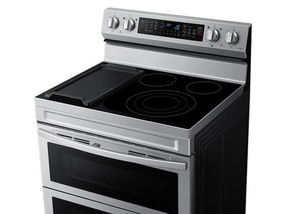 Samsung NE63A6751SS 6.3 cu. ft. Smart Freestanding Electric Range with Flex Duo™, No-Preheat Air Fry & Griddle in Stainless Steel