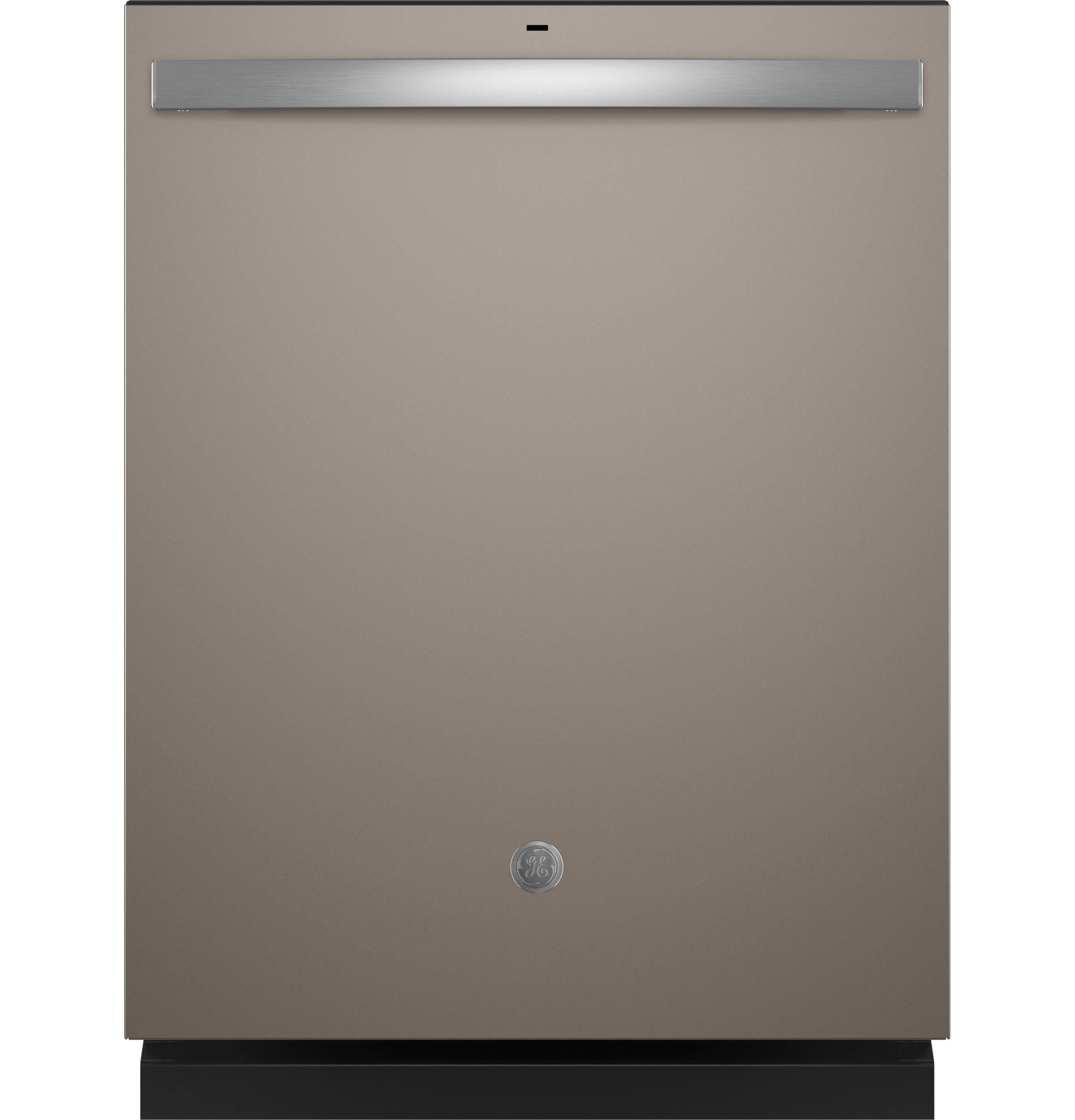 GE® ENERGY STAR® Top Control with Plastic Interior Dishwasher with Sanitize Cycle