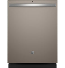 GE® ENERGY STAR® Top Control with Plastic Interior Dishwasher with Sanitize Cycle