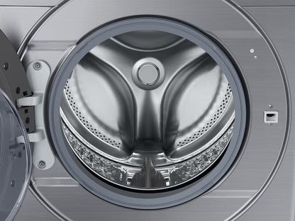 Samsung 4.5 cu. ft. Front Load Washer with Steam in Platinum