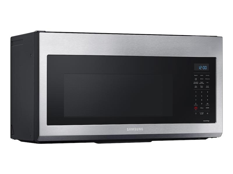 Samsung MC17T8000CS 1.7 cu ft. Smart Over-the-Range Microwave with Convection & Slim Fry™ in Stainless Steel