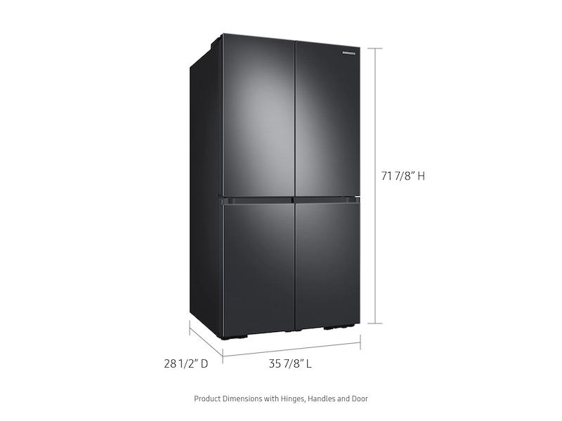 Samsung 29 cu. ft. Smart 4-Door Flex™ Refrigerator with AutoFill Water Pitcher and Dual Ice Maker in Black Stainless Steel
