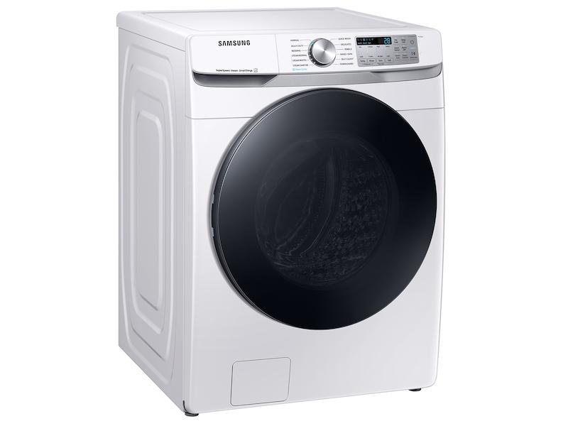 Samsung 4.5 cu. ft. Large Capacity Smart Front Load Washer with Super Speed Wash - White