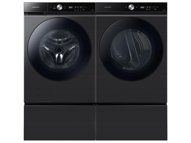 Samsung Bespoke 27" Laundry Pedestal with Storage Drawer in Brushed Black