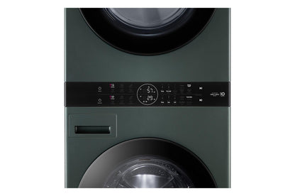 Lg WKGX201HGA Single Unit Front Load LG WashTower™ with Center Control™ 4.5 cu. ft. Washer and 7.4 cu. ft. Gas Dryer