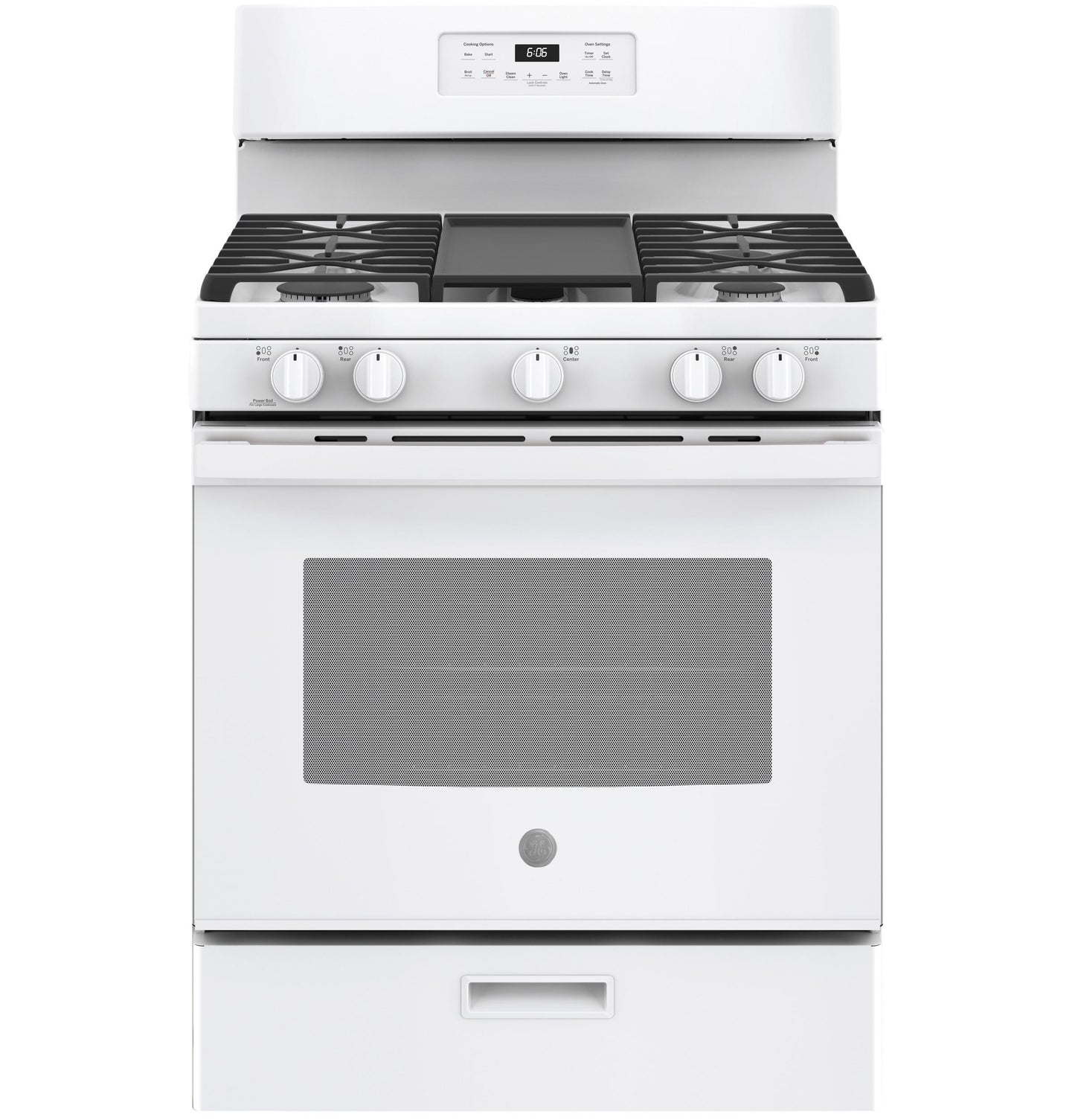 JGBS66DEKWW GE® 30" Free-Standing Gas Range