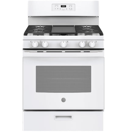 JGBS66DEKWW GE® 30" Free-Standing Gas Range