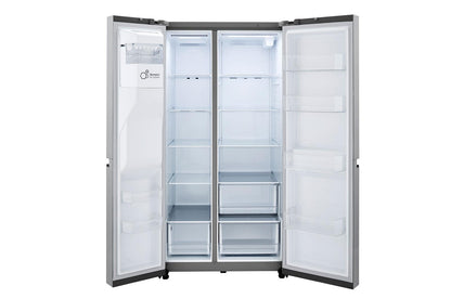 Lg LRSXC2306V 23 cu. ft. Side-by-Side Counter-Depth Refrigerator with Smooth Touch Dispenser