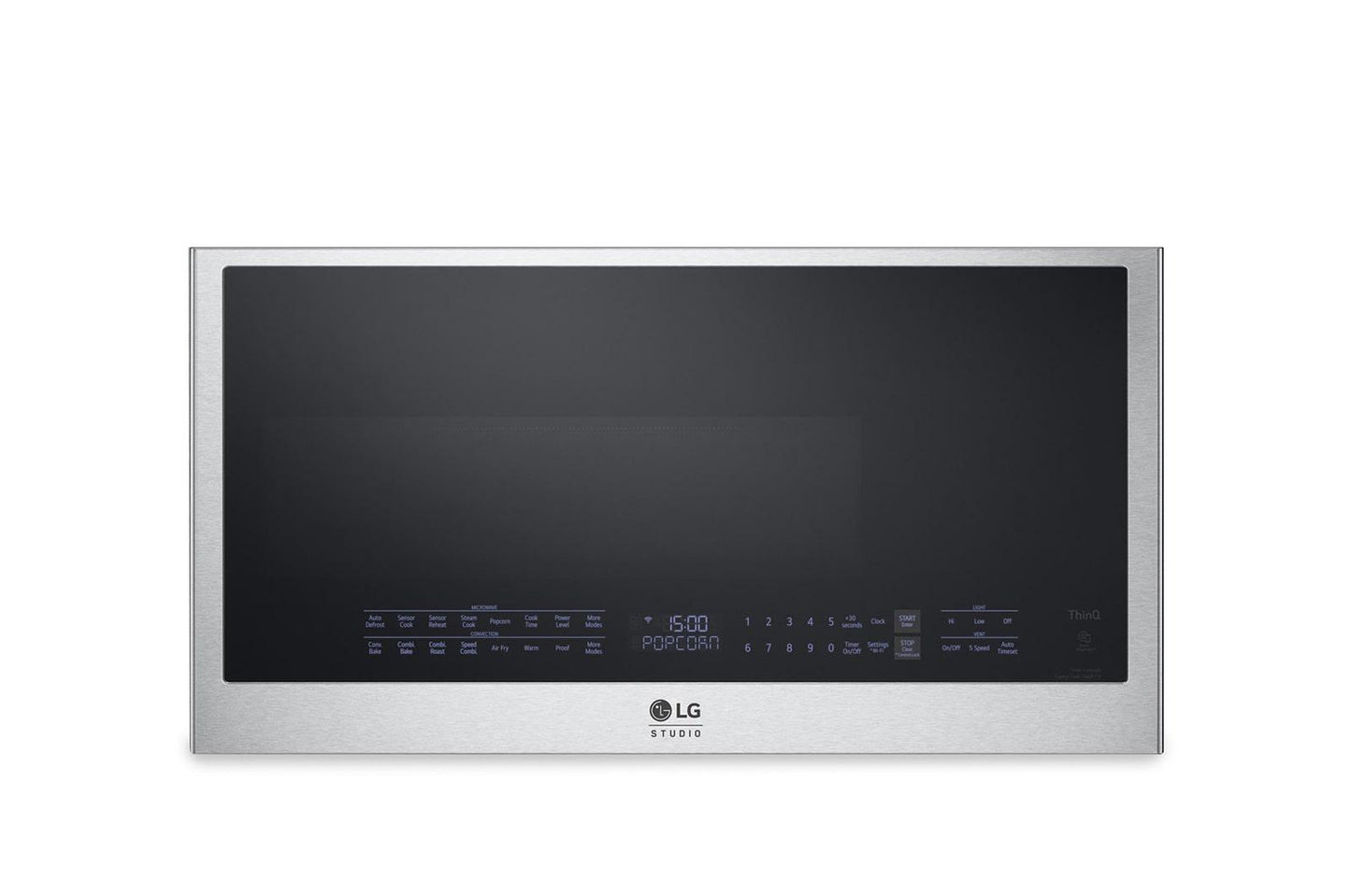 MHES1738F LG STUDIO 1.7 cu. ft. Over-the-Range Convection Microwave Oven with Air Fry