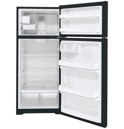 GIE18DTNRBB GE® ENERGY STAR® 17.5 Cu. Ft. Top-Freezer Refrigerator