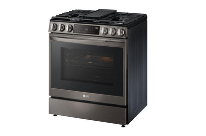 Lg LSDL6336D 6.3 cu. ft. Smart Dual Fuel Slide-in Range with InstaView®, ProBake Convection®, Air Fry and Air Sous Vide