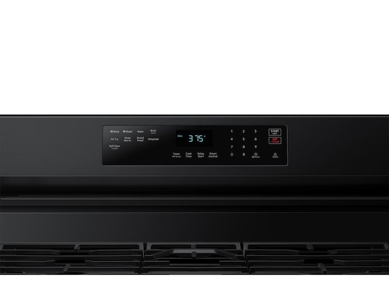 Samsung NX60A6511SB 6.0 cu. ft. Smart Freestanding Gas Range with Integrated Griddle in Black