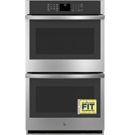 JTD3000SNSS GE® 30" Smart Built-In Self-Clean Double Wall Oven with Never-Scrub Racks